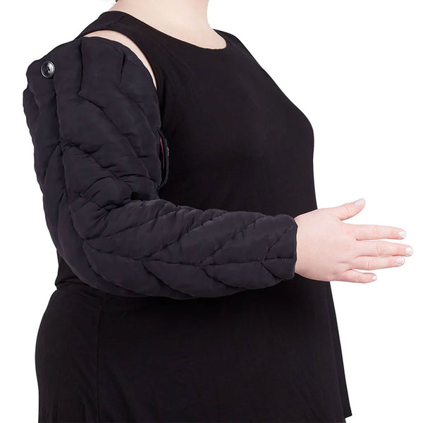 Circaid Profile Armsleeve No Hand Oversleeve Black