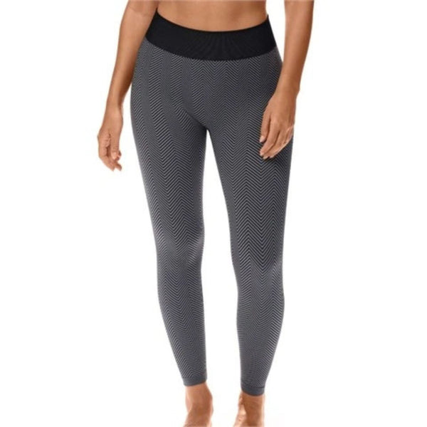 Lian Leggings Black Grey Front